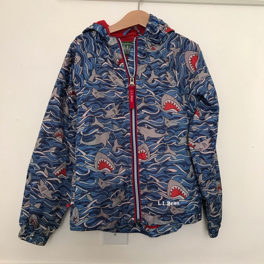 LL Bean Kids Discovery Rain Jacket